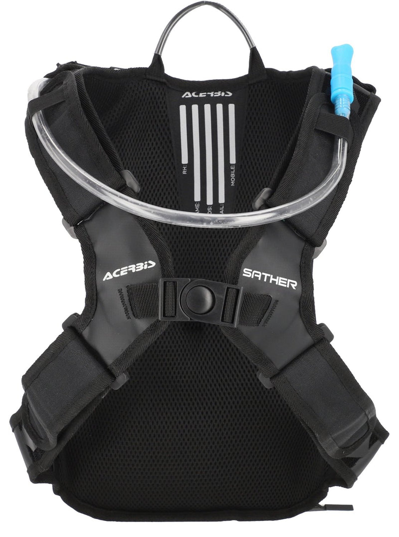 ACERBIS HYDRATION PACK SATHER 2 LITRE BLACK