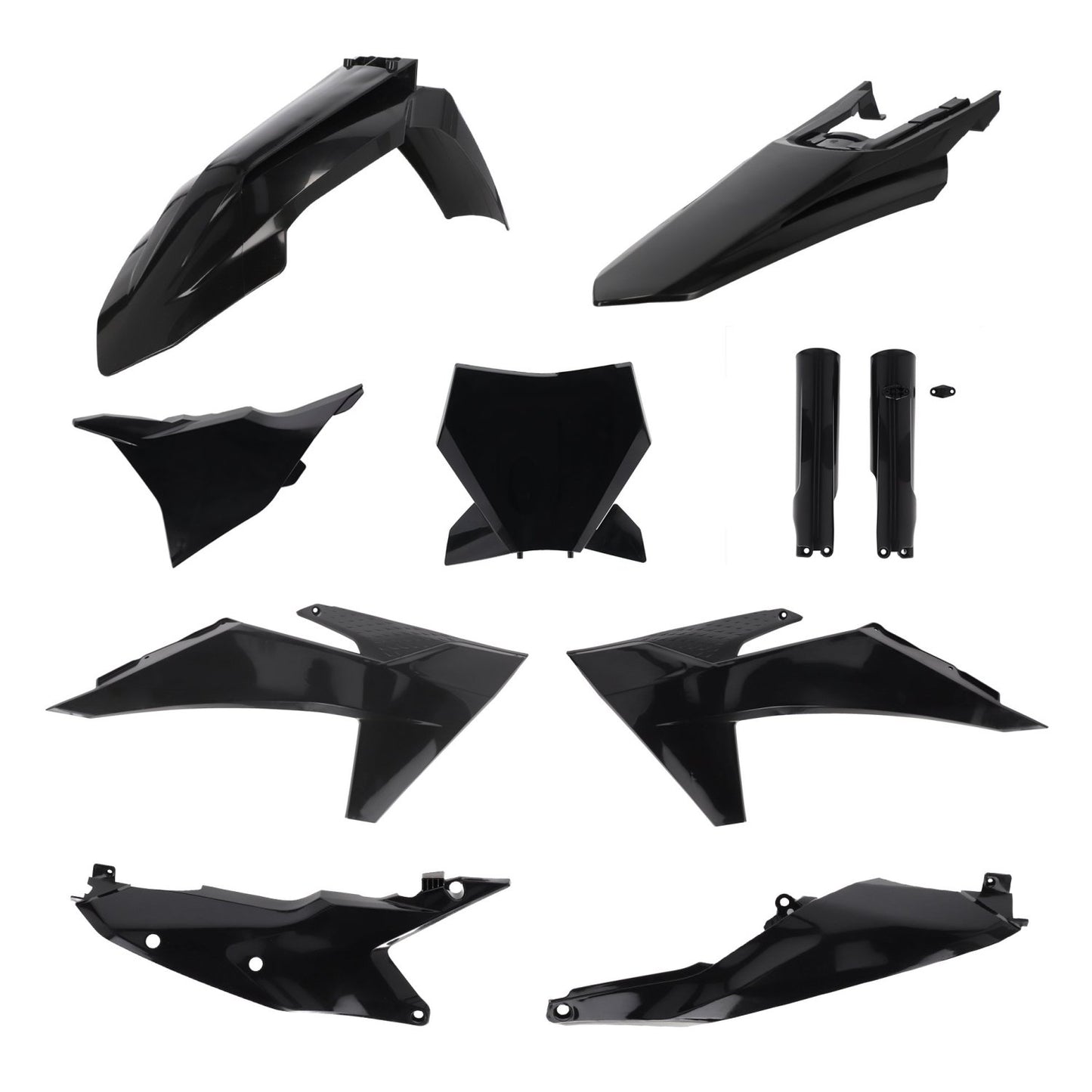ACERBIS PLASTIC KIT KTM SX SXF 23-24 BLACK