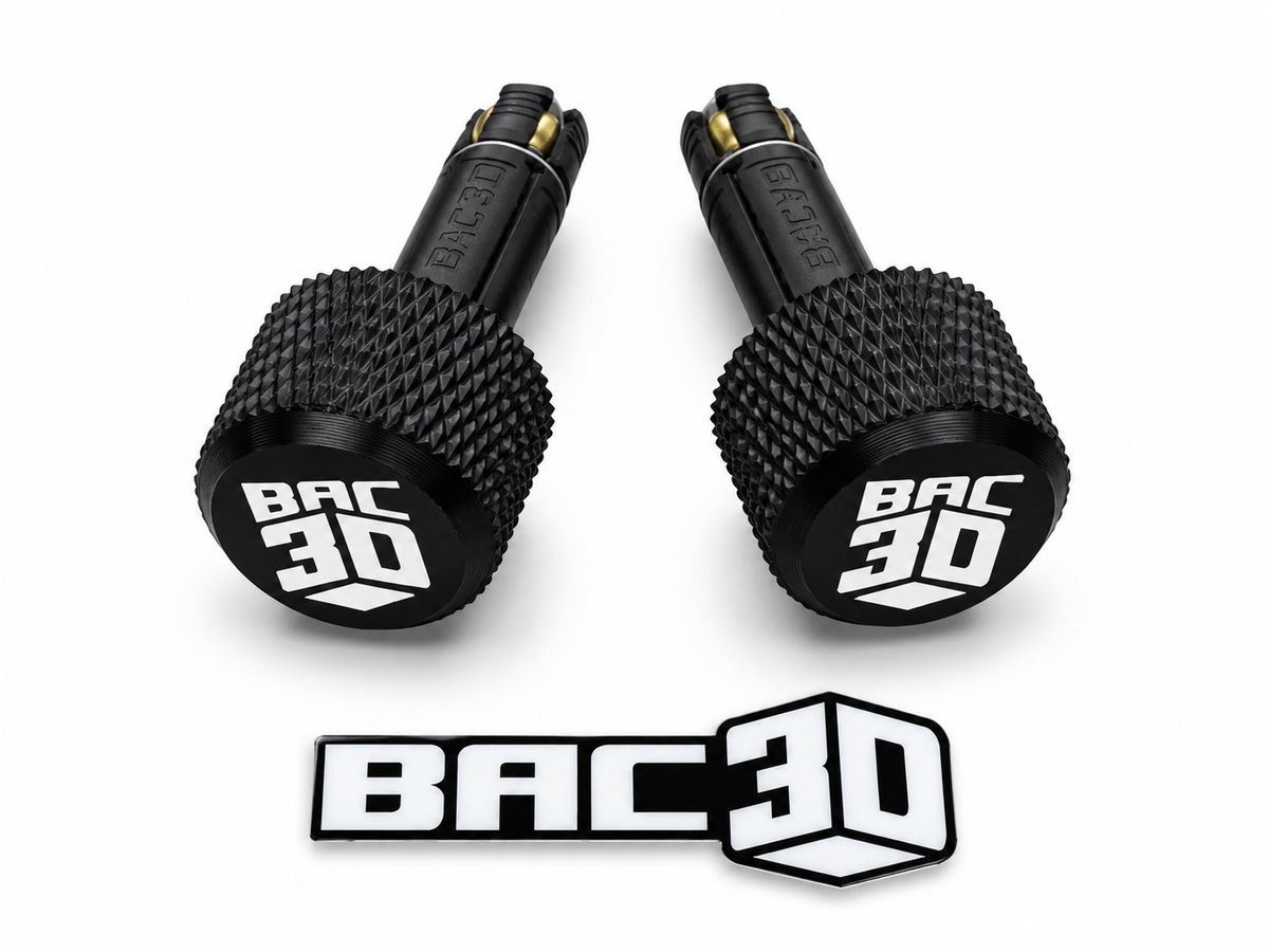 BAC3D BAR ENDS - CARBON FIBRE