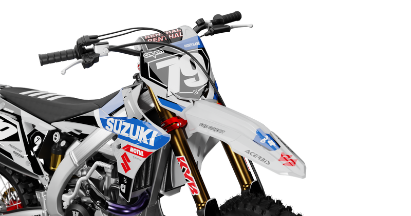 Suzuki STADIUM GREY Graphics Kit
