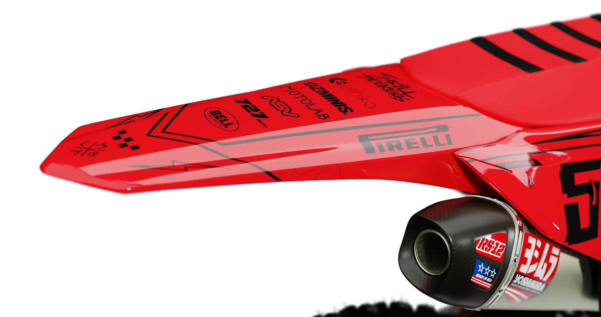 Honda SHADOW RED Graphics Kit