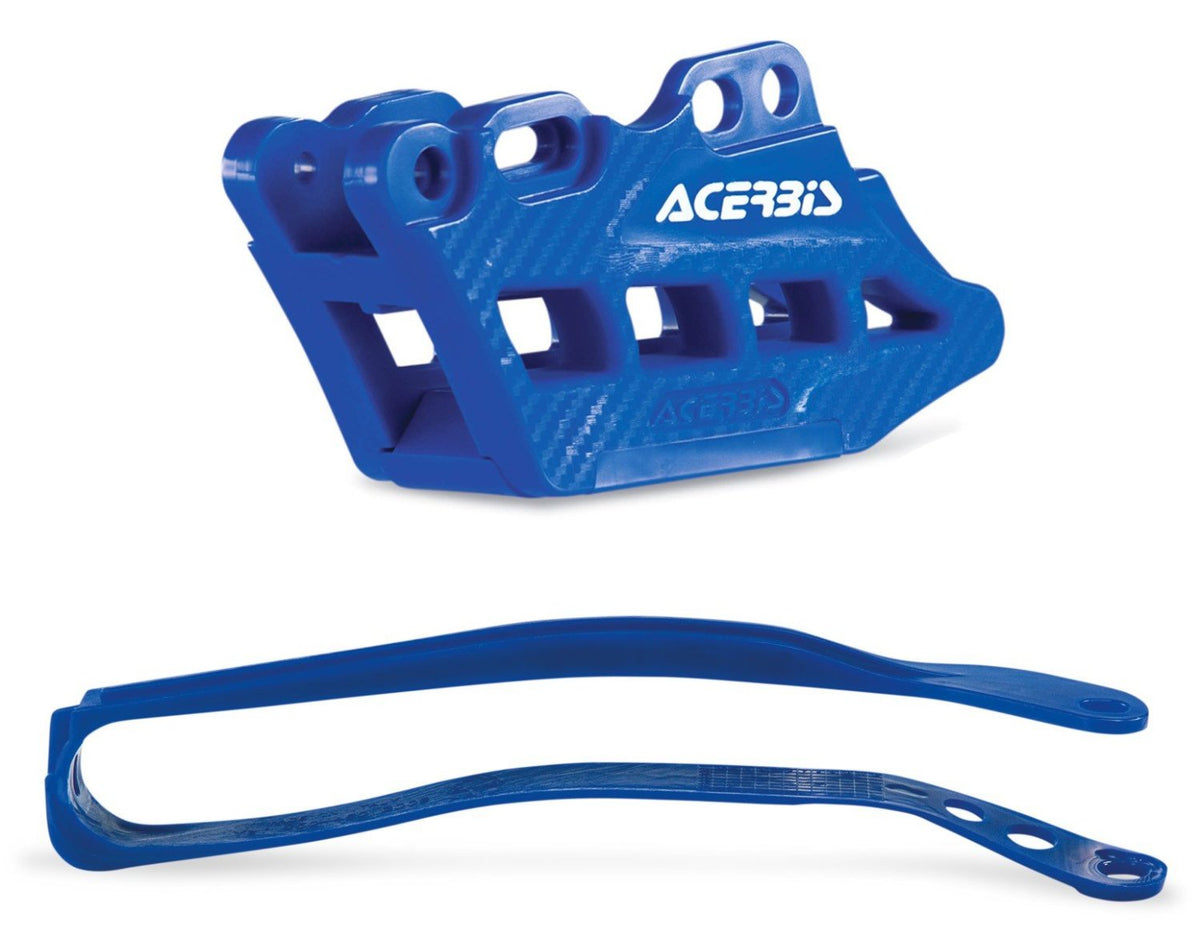 ACERBIS CHAIN GUIDE & SLIDER KIT YAMAHA YZF 250 09-23 450 09-22 BLUE