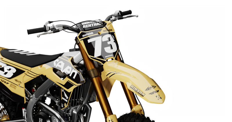 Honda ICON BEIGE Graphics Kit