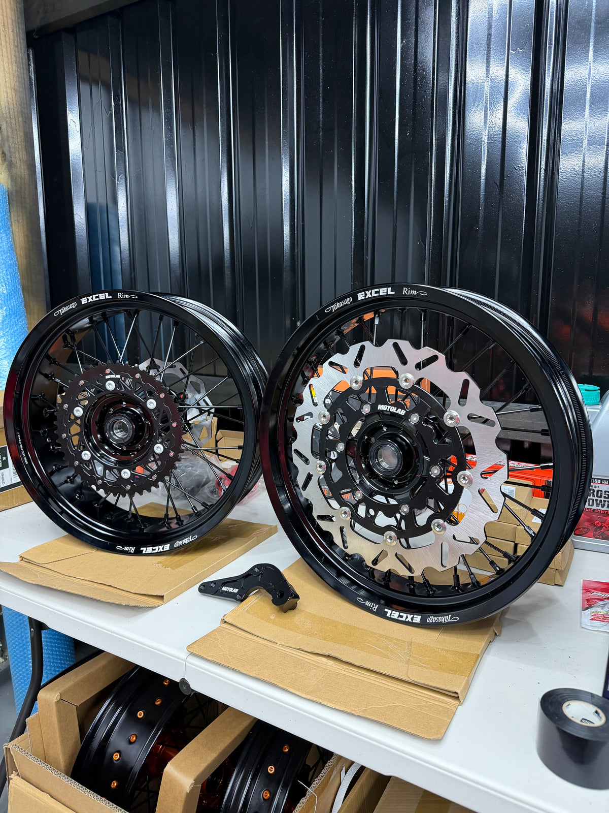 KTM/HUSQVARNA/GASGAS/STARK - EXCEL SUPERMOTO WHEELSET
