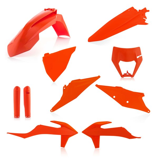 ACERBIS PLASTIC KIT KTM EXC EXCF 20-23 ORANGE