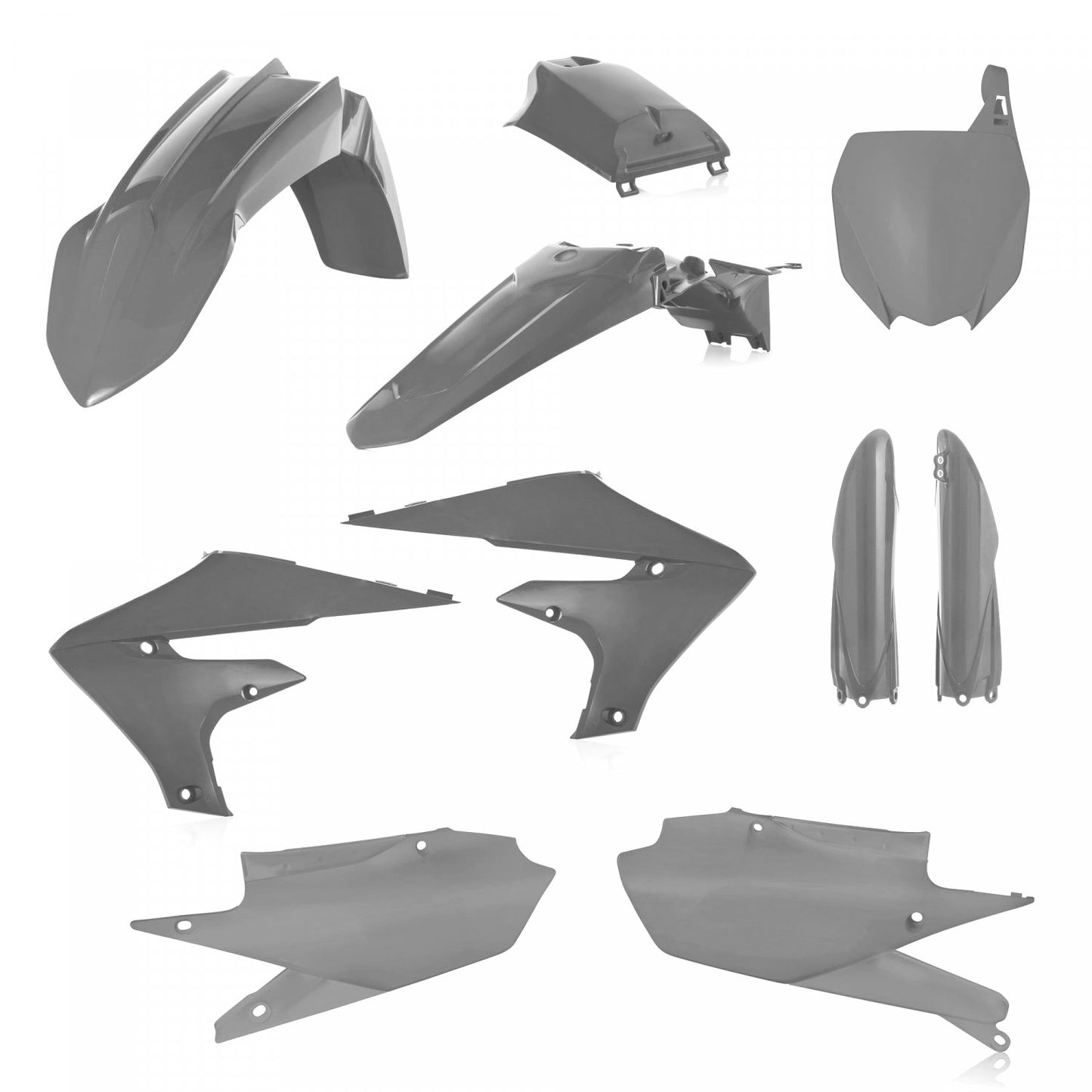ACERBIS PLASTIC KIT YZF 250 19-23 450 18-22 GREY HAWK