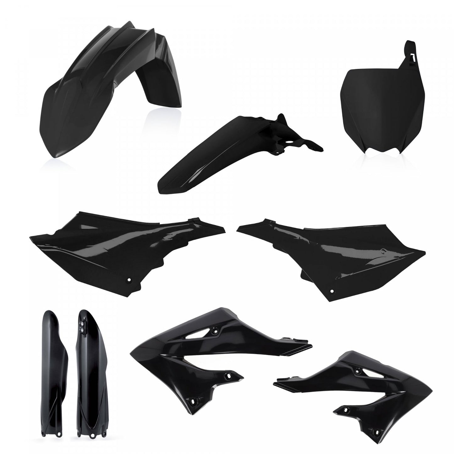 ACERBIS PLASTIC KIT YAMAHA YZ 125 250 22-26 BLACK