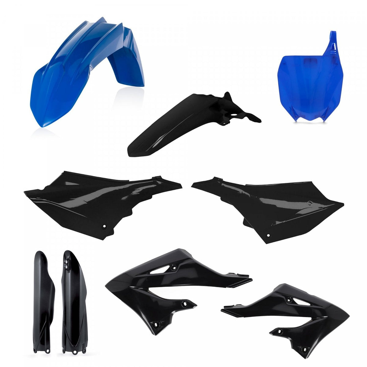ACERBIS PLASTIC KIT YAMAHA YZ 125 250 22-26 BLUE BLACK