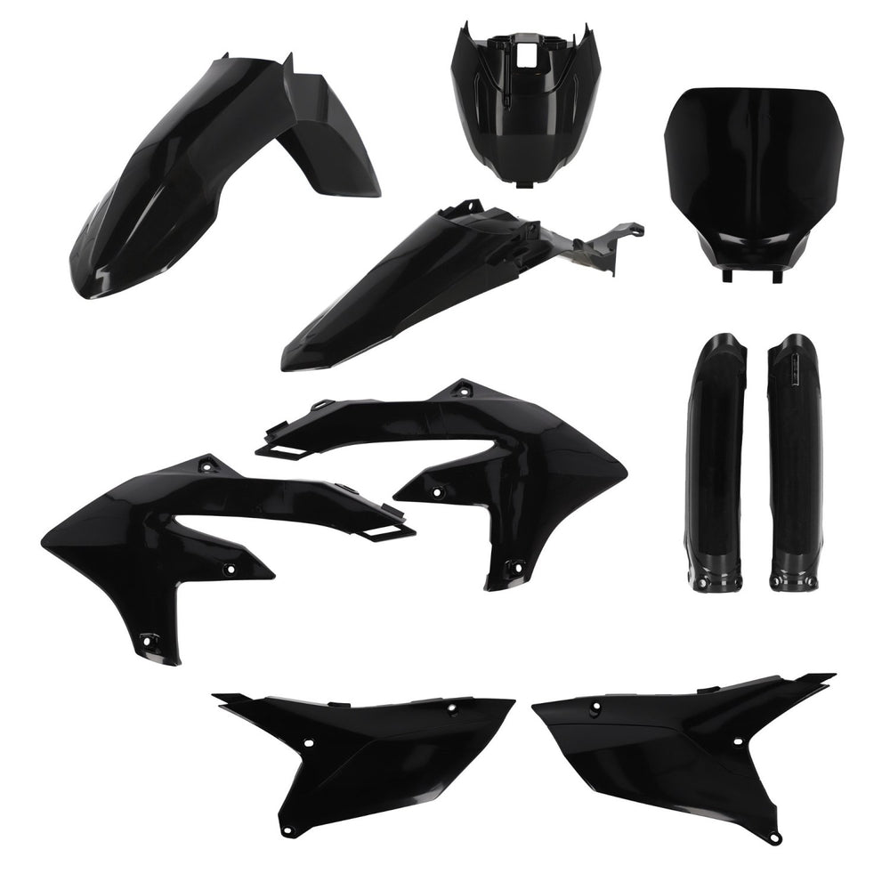 ACERBIS PLASTIC KIT YZF 250 24-26 450 23-25 BLACK