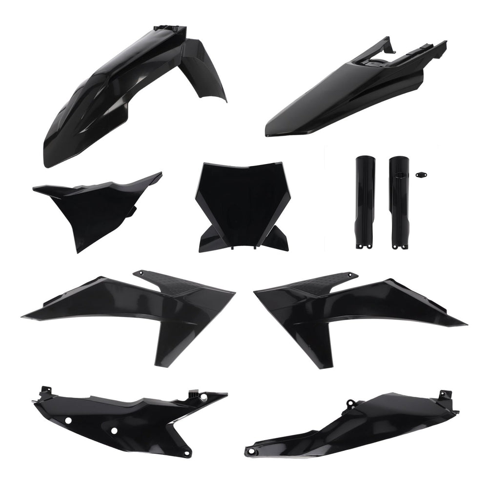 ACERBIS PLASTIC KIT KTM SX SXF 23-24 BLACK