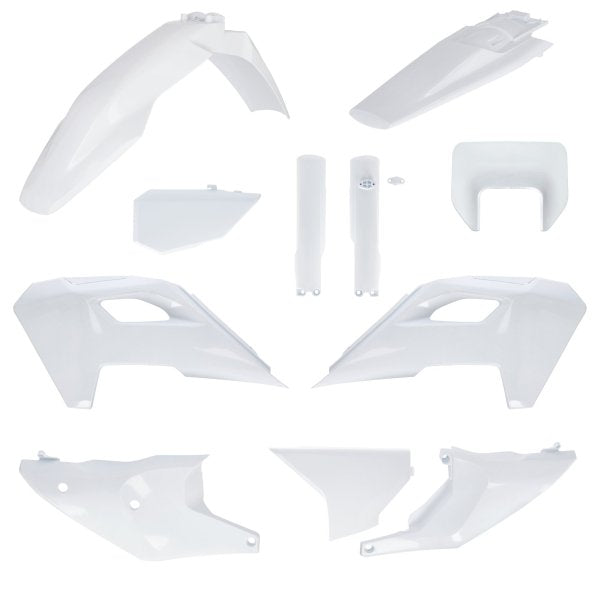 ACERBIS PLASTIC KIT HUSQVARNA TE FE 24-25 WHITE