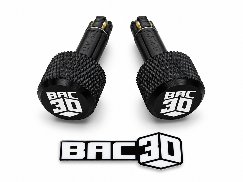 BAC3D BAR ENDS - CARBON FIBRE