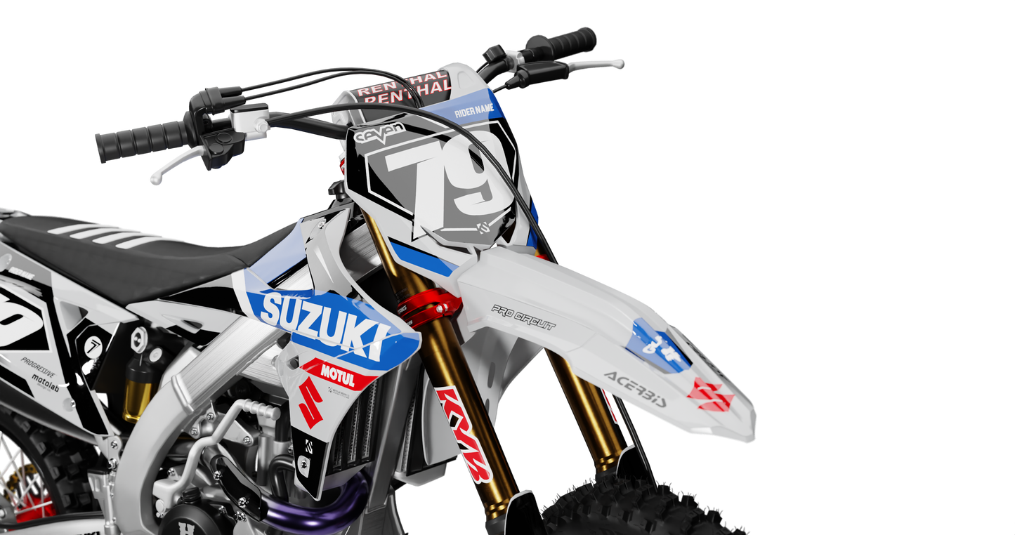 Suzuki STADIUM GREY Graphics Kit