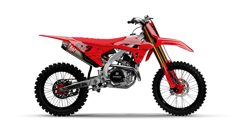 Honda SHADOW RED Graphics Kit