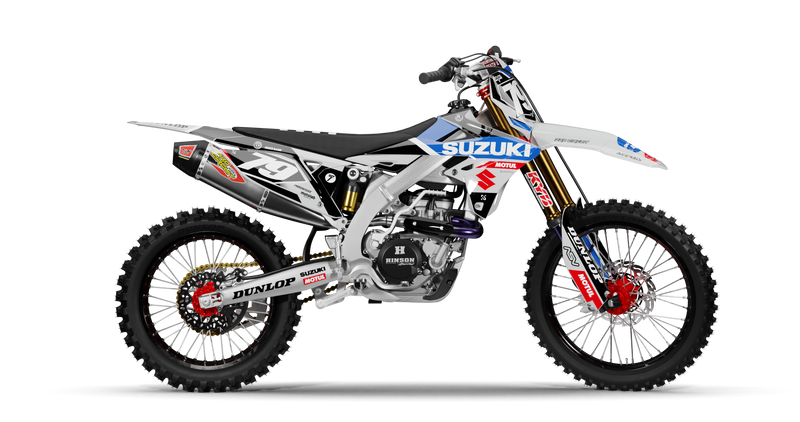 Suzuki STADIUM GREY Graphics Kit