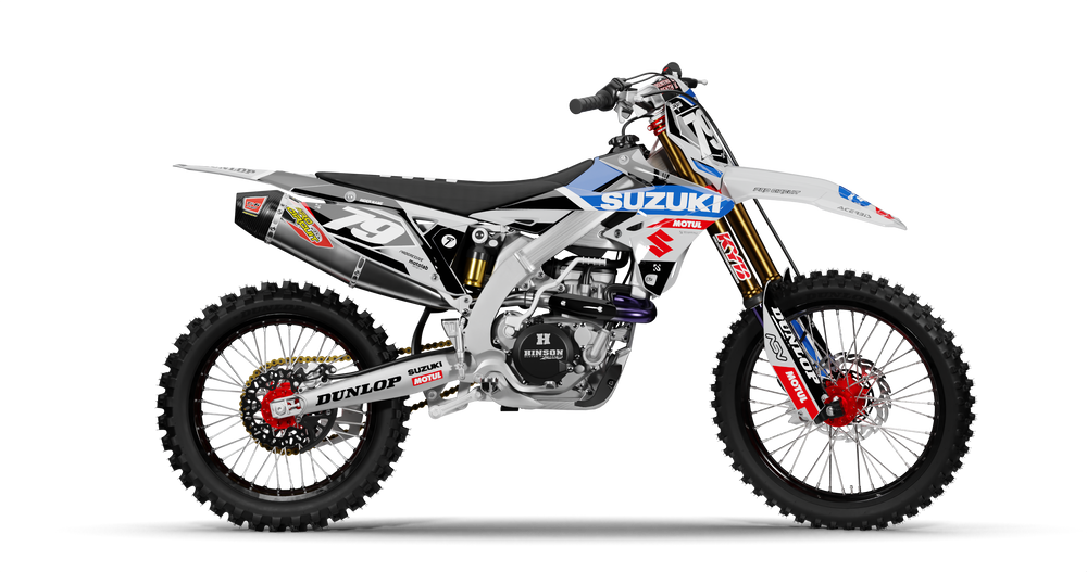 Suzuki STADIUM GREY Graphics Kit