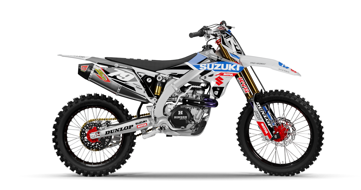 Suzuki STADIUM GREY Graphics Kit
