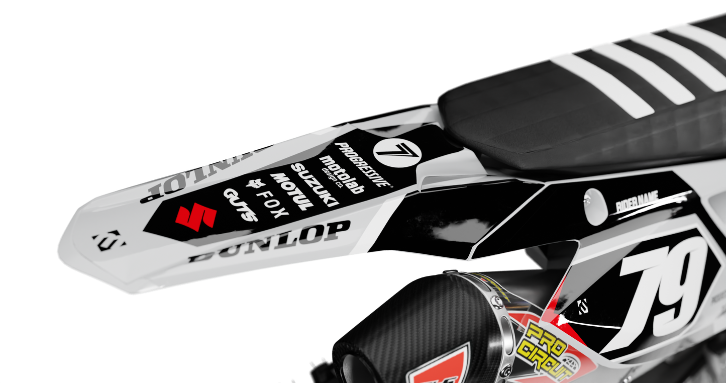 Suzuki STADIUM GREY Graphics Kit