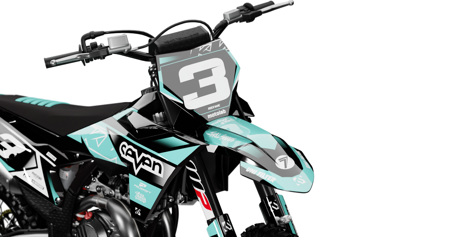 KTM PODIUM TEAL Graphics Kit