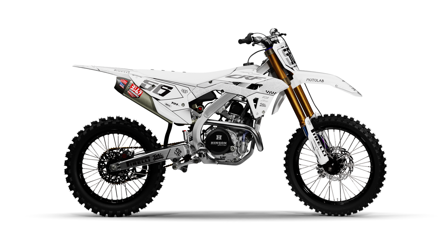 Honda SHADOW WHITE Graphics Kit