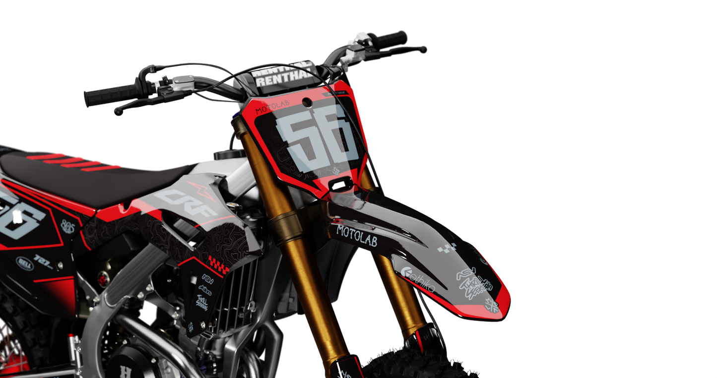 Honda SHADOW BLACK Graphics Kit