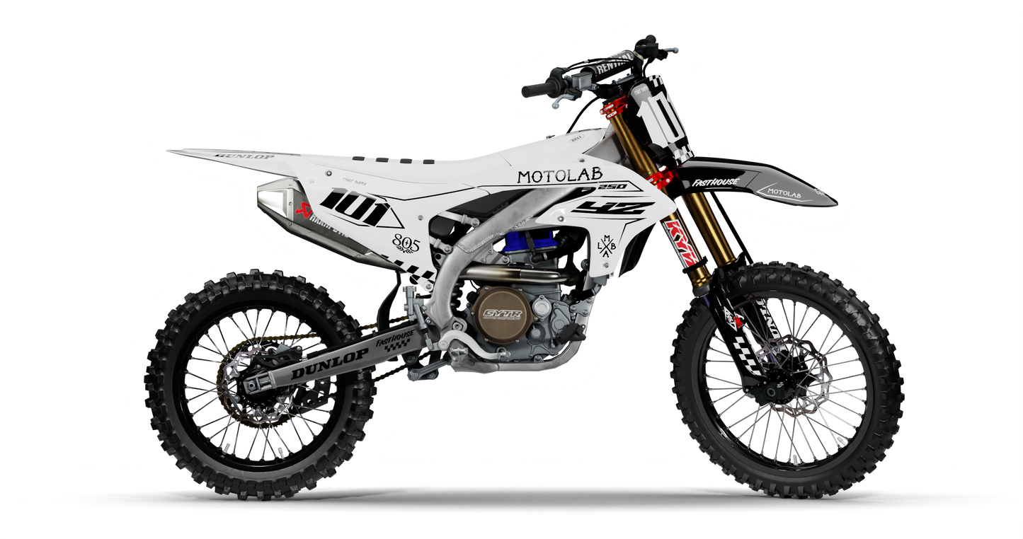 Yamaha CHECK WHITE/BLACK Graphics Kit