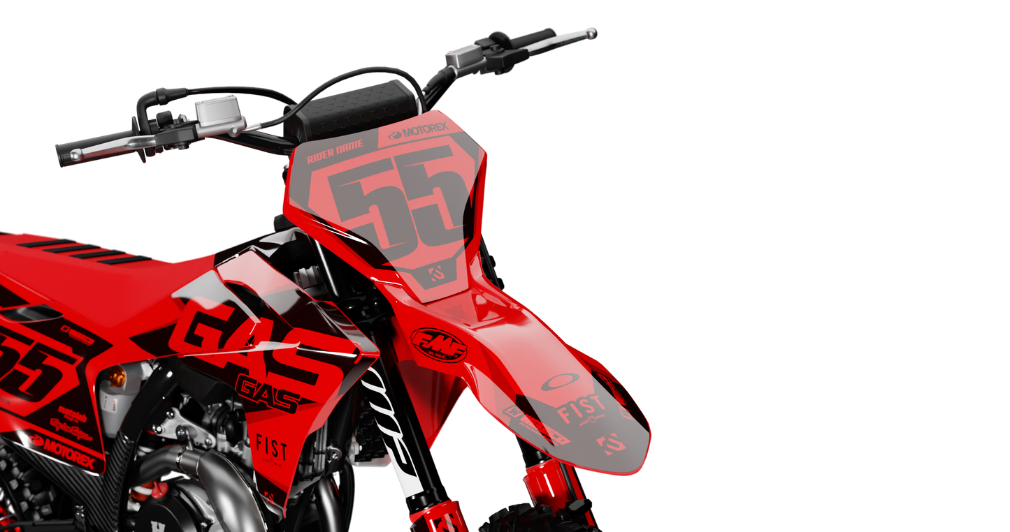 GasGas PRIME DARK Graphics Kit