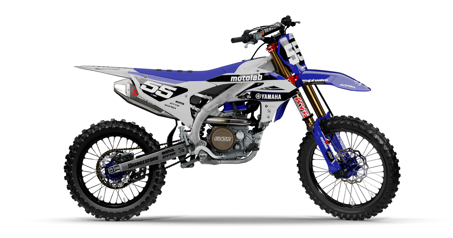 Yamaha DARE GREY/BLUE Graphics Kit