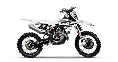 GasGas PRIME WHITE Graphics Kit