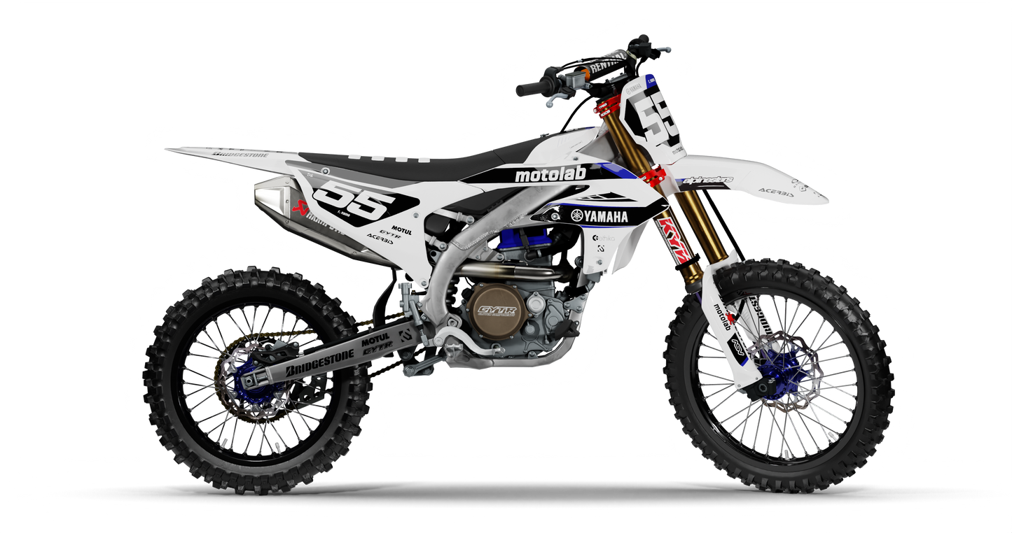 Yamaha DARE WHITE Graphics Kit