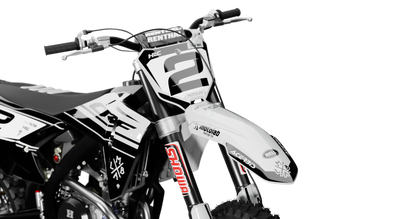 Honda VADER GREY/BLACK Graphics Kit