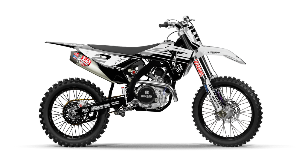 Honda VADER GREY/BLACK Graphics Kit