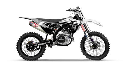 Honda VADER WHITE/BLACK Graphics Kit