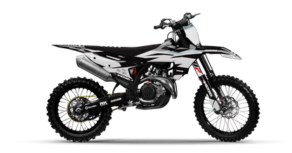 KTM SHARD GREY Graphics Kit, side profile view