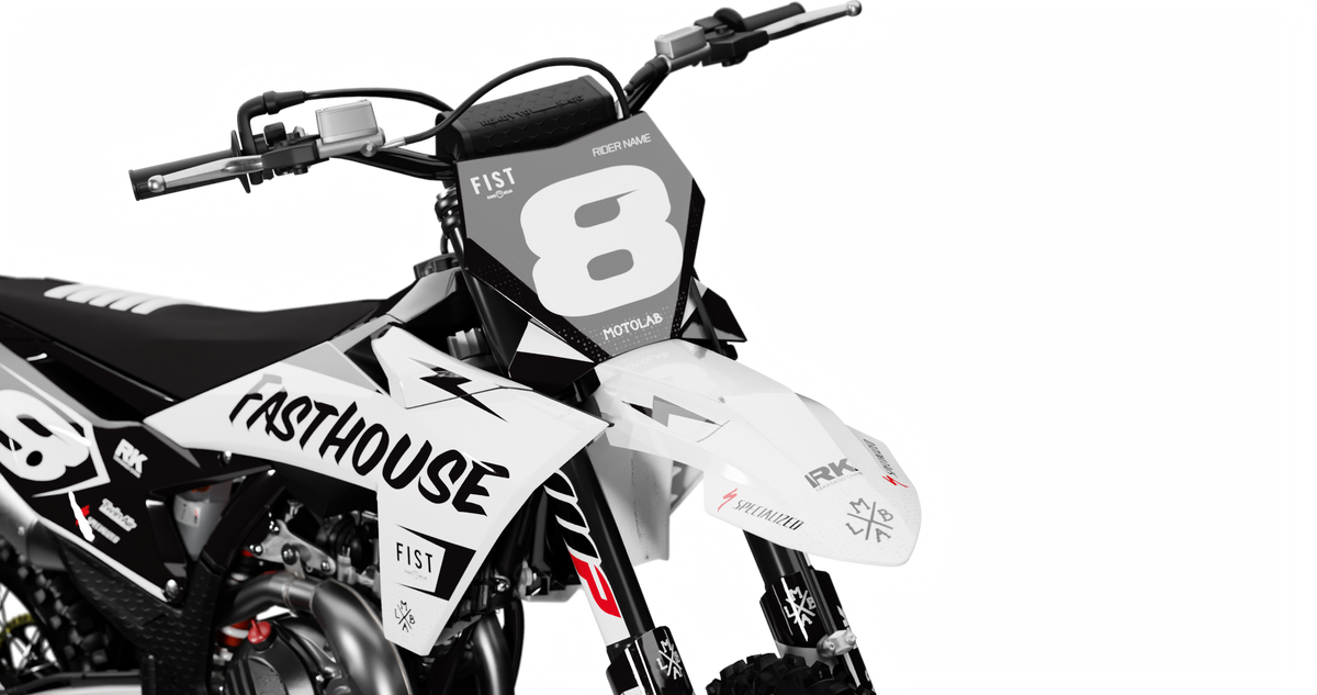 KTM SCRIPT Graphics Kit, front view