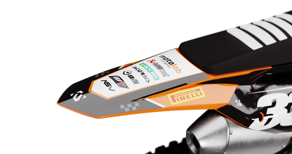 KTM VECTOR Graphics Kit, rear view