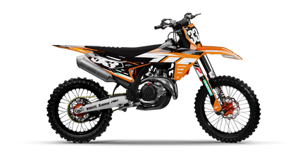 KTM VECTOR Graphics Kit, side profile view