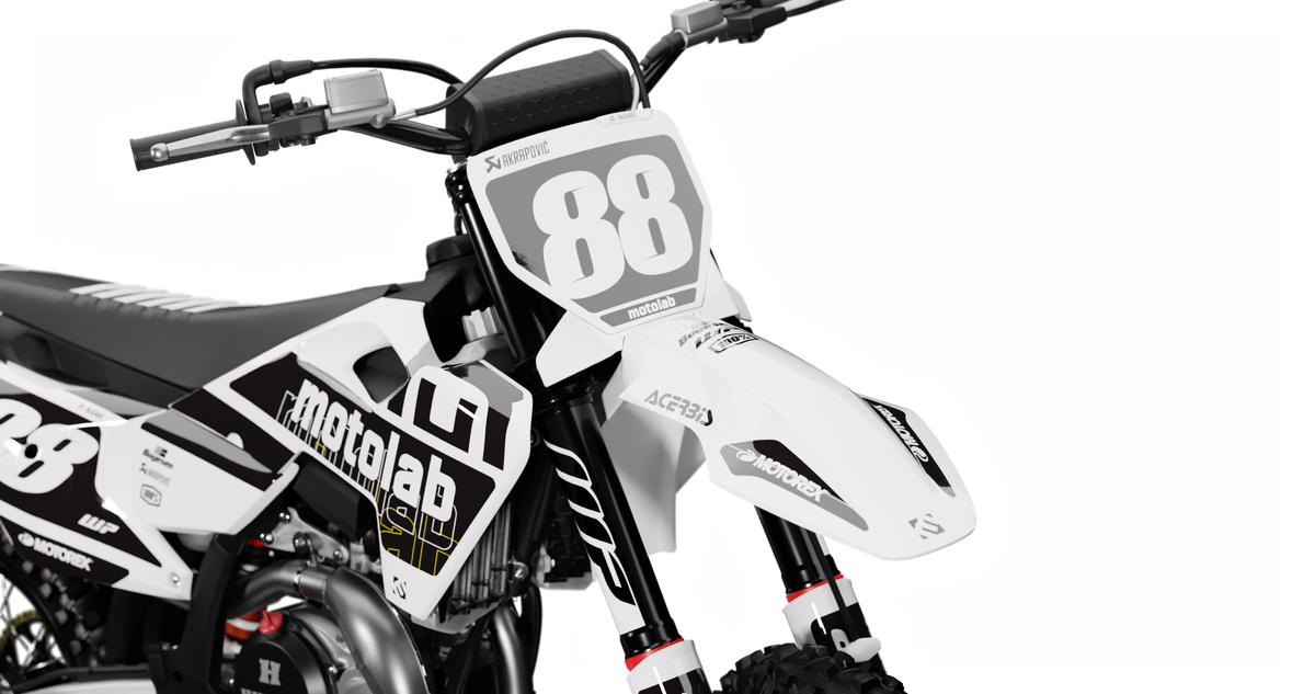 Husqvarna FACTORY Graphics Kit, front view