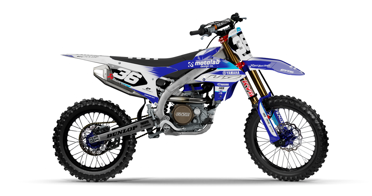Yamaha SURGE Graphics Kit, side profile view