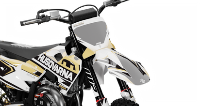 Husqvarna DUNE Graphics Kit, front view