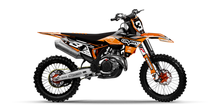 KTM CROWN Graphics Kit, side profile view