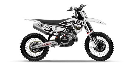 Husqvarna FACTORY Graphics Kit, side profile view