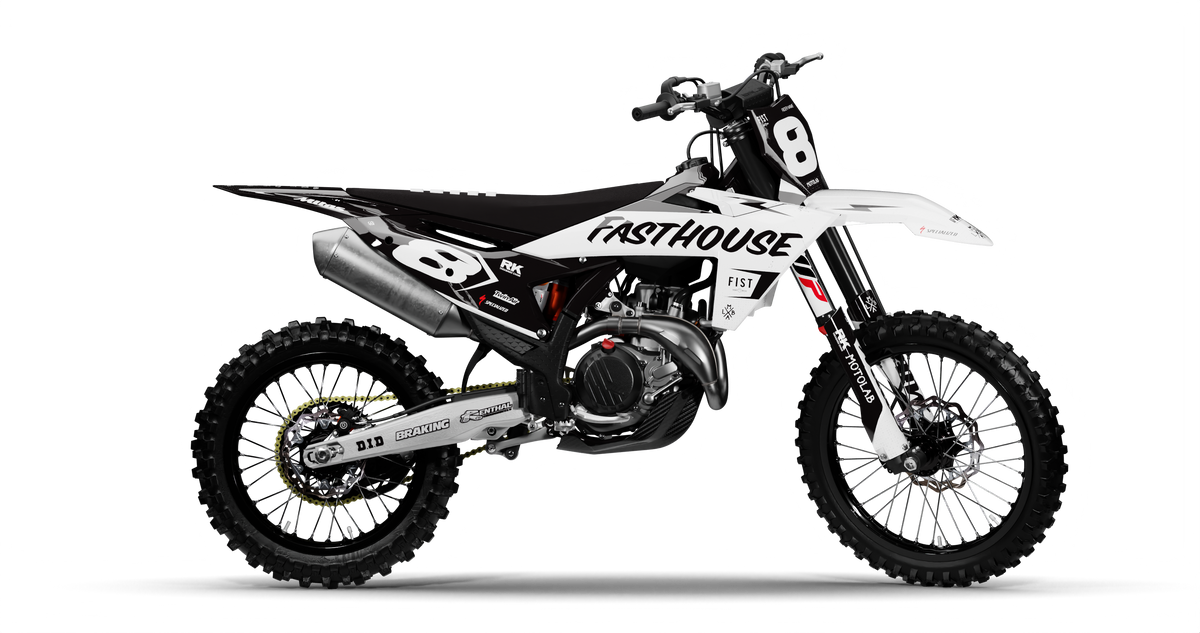 KTM SCRIPT Graphics Kit, side profile view
