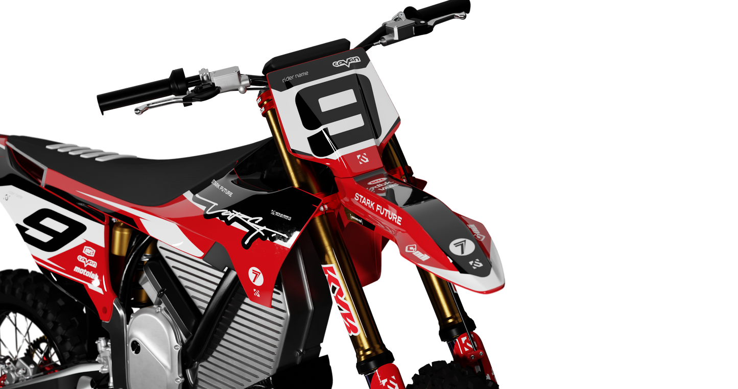 Stark Varg TRAIL RED Graphics Kit