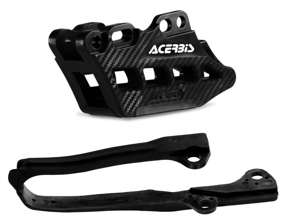ACERBIS CHAIN GUIDE & SLIDER KIT SUZUKI RMZ 250 450 10-17 BLACK