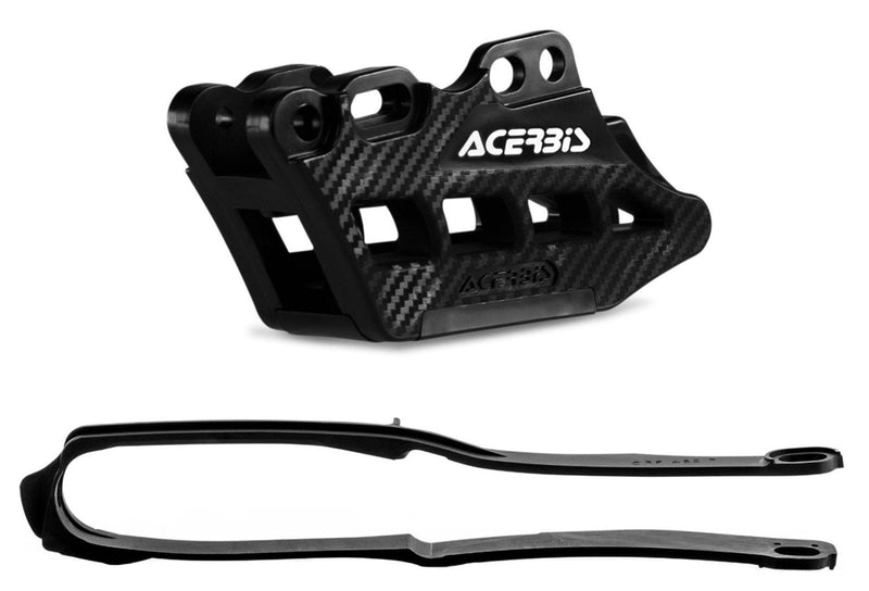 ACERBIS CHAIN GUIDE & SLIDER KIT HONDA CRF 250R 18-19 CRF 450R 17-18 BLACK