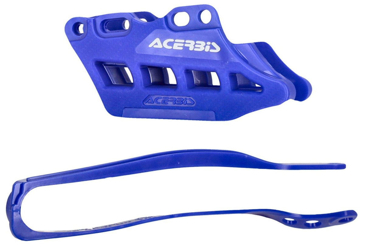 ACERBIS CHAIN GUIDE & SLIDER KIT YAMAHA YZF 250 24-26 450 23-26 BLUE