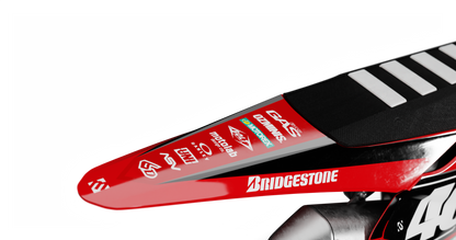 GasGas LEAD RED/BLACK Graphics Kit