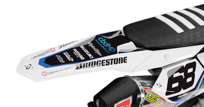 Suzuki HAWK WHITE Graphics Kit