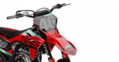 GasGas LEAD DARK Graphics Kit